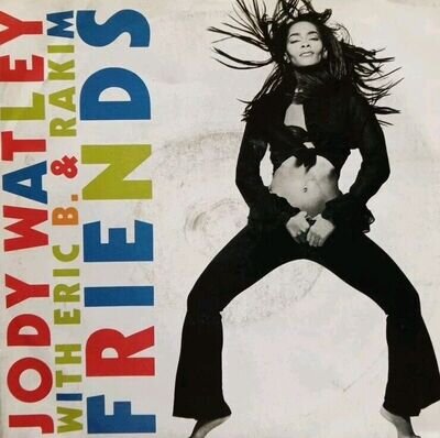 Jody Watley With Eric B & Rakim-Friends Vinyl 7" Single.1989 MCA 1352.