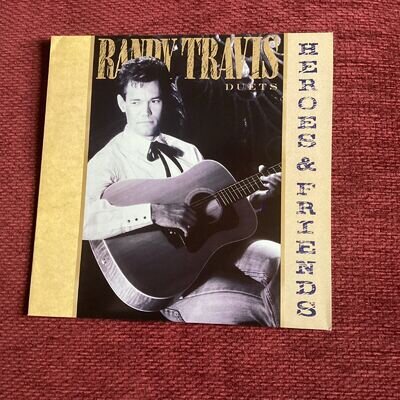 Randy Travis Duets - Heroes & Friends (1990) vinyl LP