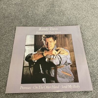 Randy Travis ‎– Forever And Ever, Amen - Vinyl Record LP 12” (1985)