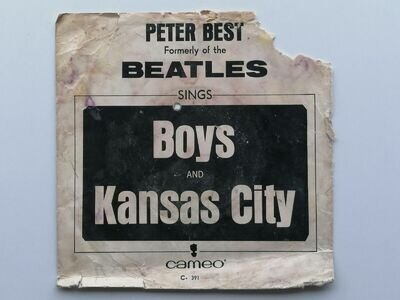 BEATLES PETE BEST 1965 USA 45 BOYS KANSAS CITY