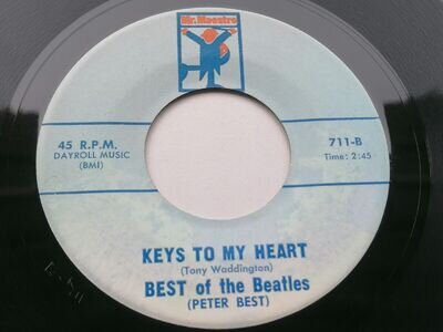 BEATLES PETE BEST 1965 USA 45 I CAN'T DO WITHOUT YOU NOW