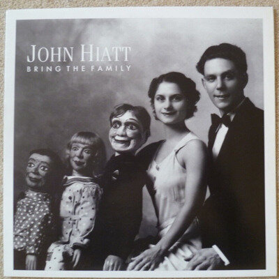 John Hiatt Bring The Family 1987 UK Vinyl LP + Inner VG+/EX