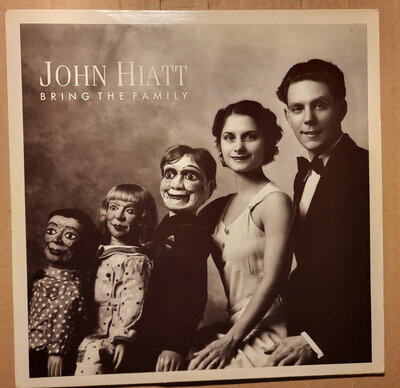 John Hiatt - Bring The Family Vinyl 1987 FIEND 100