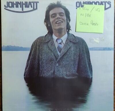 John Hiatt ‎Overcoats Vinyl Record VG+/VG 32453 1975 1st Press