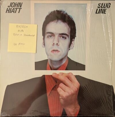 John Hiatt Slug Line Vinyl Record EX/VG+ MCF3005 1979 1st Press