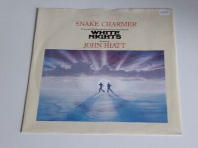 JOHN HIATT SNAKE CHARMER (FROM OMPS 'WHITE NIGHTS') 7" SINGLE RECORD 1985