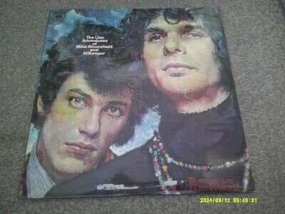 MIKE BLOOMFIELD & AL KOOPER The Live Adventures Of 1968 CBS double LP SUPERB EX+