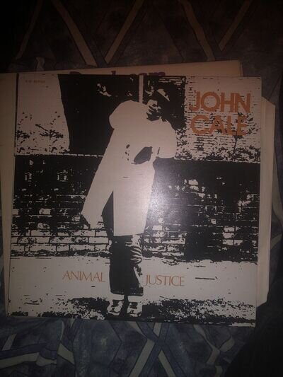 John Cale - Animal Justice - 1977 - Vinyl 12" LP - IL003