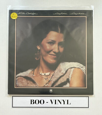 Rita Coolidge album - Anytime Anywhere vinyl lp record EX / EX condition