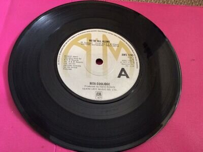 Rita Coolidge - We're All Alone - 7” Vinyl 45rpm - 1977