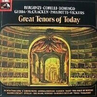 Carlo Bergonzi, Franco Corelli, Placido Domingo, Nicolai Gedda, James McCrack...