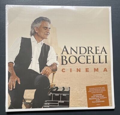 Cinema - Andrea Bocelli - vinyl 2LP (imperfect sleeve)