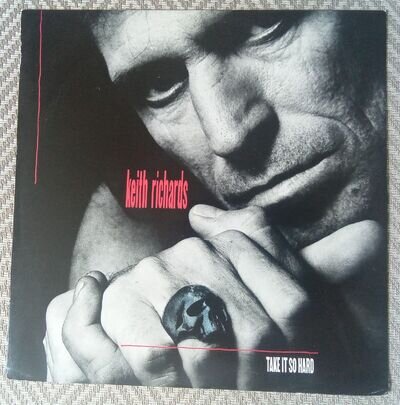 KEITH RICHARDS/ROLLING STONES * 'TAKE IT SO HARD' * 12-INCH SINGLE * MINT