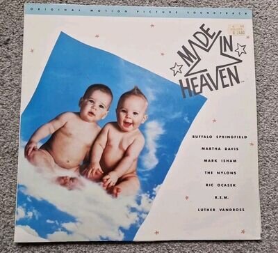 MADE IN HEAVEN SOUNDTRACK LP - MARK ISHAM ETC - KELLY MCGILLIS FILM - 1987