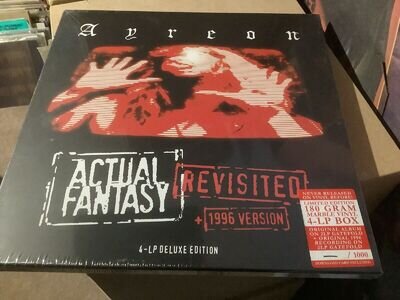 Ayreon - Actual Fantasy Revisited - 4LP Red Marbled Vinyl Brand New Sealed