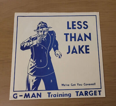 Less Than Jake - G Man Training Target 7" [1st Pressing]