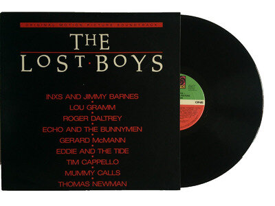 The Lost Boys Vinyl Record Soundtrack LP INXS Lou Gramm Echo And The Bunnymen