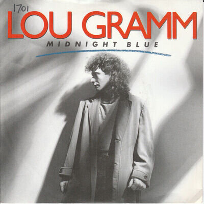 Lou Gramm - Midnight Blue - Used Vinyl Record 7 - Q1450z