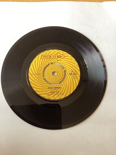 Leapy Lee 7”Vinyl Single…Good Morning…