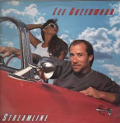 Lee Greenwood Streamline LP vinyl USA MCA 1985 sleeve has deletion corner cutand