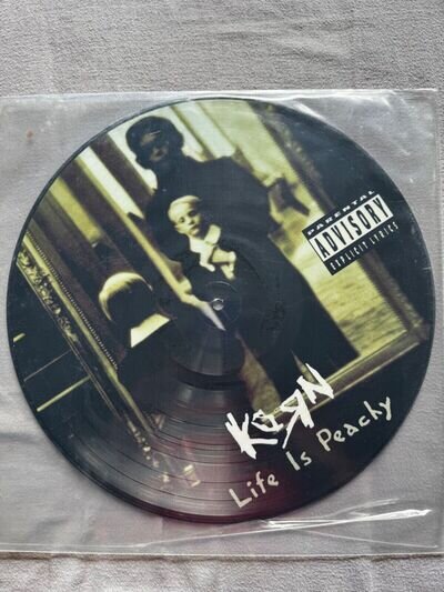 KORN Life is Peachy Picture Disc. 12 Inch Vinyl.