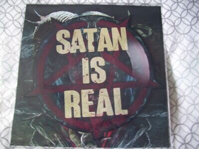 KREATOR SATAN IS REAL 7" SHAPED PICTURE DISC NEW