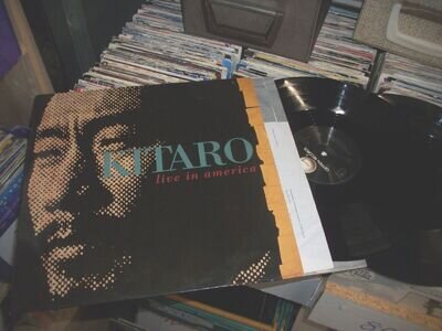 KITARO- LIVE IN AMERICA DOUBLE VINYL ALBUM