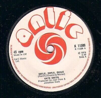 Kate Smith - Smile, Smile, Smile (7")