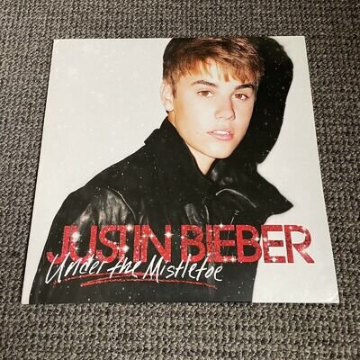 Justin Bieber – Under The Mistletoe Vinyl Record BLACK 2016 Christmas