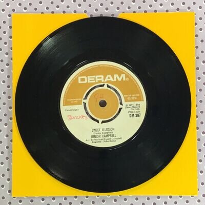 Junior Campbell, Sweet Illusion / Ode To Karen 7" Vinyl 1973 Record