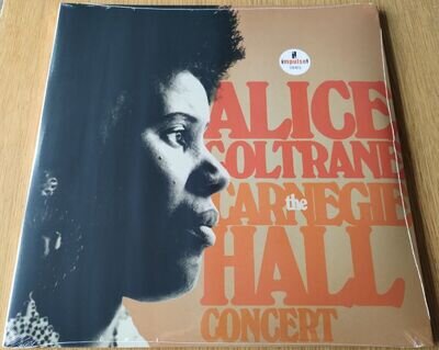 Alice Coltrane - The Carnegie Hall Concert (2 x Vinyl LP)(Impulse!) 2024 NEW