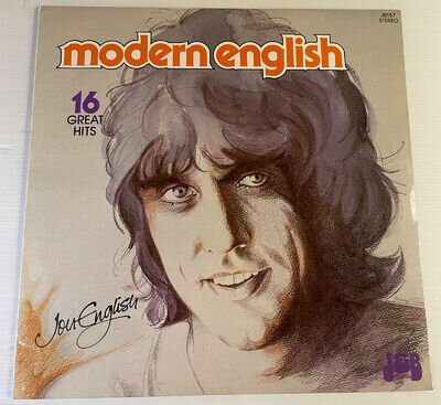 Jon English Modern English Vinyl Record 12” 33 RPM JB-157 J&B Records 1983 OG