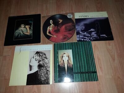 5 x sandra / michael cretu - vinyl lps / picture disc / 12"singles