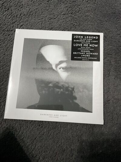 JOHN LEGEND - DARKNESS AND LIGHT 2X VINYL LP (NEW)