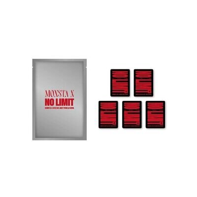 MONSTA X NO LIMIT TOUR in SEOUL RANDOM PHOTO CARD PACK/5 Card OFFICIAL GOODS