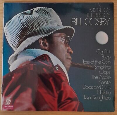 BILL COSBY - MORE OF THE BEST OF - COMEDY VG+ VINYL LP - WARNER BROS