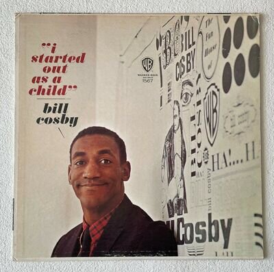 BILL COSBY ~ I STARTED OUT AS A CHILD ~ 1964 US 15-TRACK "PROMO" MONO VINYL LP