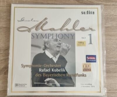 Mahler Symphony No.1 KUBELIK Audiophile Audite 2x 180g LP NM