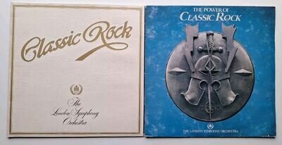 The London Symphony "Classic Rock"x 2 1977/85 UK Original Albums 33rpm