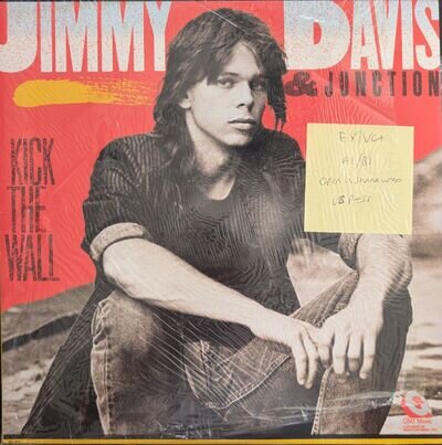 Jimmy Davis & Junction Kick The Wall Vinyl Record EX/VG+ MCA42015 1987 1st Press