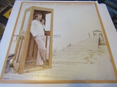 JIMMY BUFFETT.ORIGINAL 1980 VINYL LP.COCONUT TELEGRAPH. MCA RECORDS MCA 5169