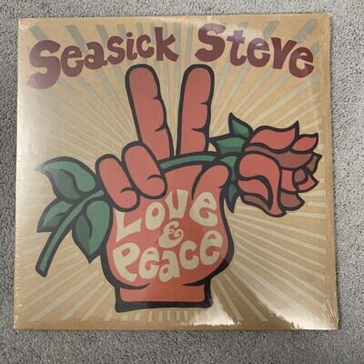 Love & Peace by Seasick Steve (Record, 2020) New Sealed