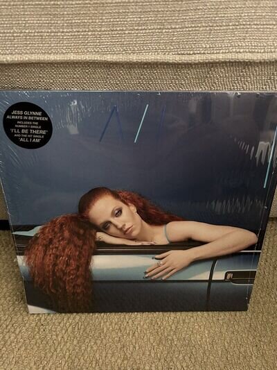 Jess Glynne Always In Between Blue Vinyl Lp Record Poster