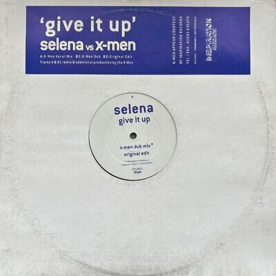 Selena /X-men🔥 Give It Up🔥12” Vinyl 2000 UKG/UK Garage Excellent Condition