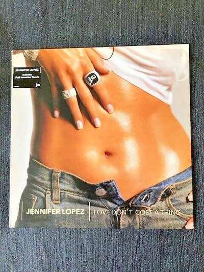 JENNIFER LOPEZ 12” VINYL "LOVE DON’T COST A THING” EX / VG+ JLO SEXY POP DANCE