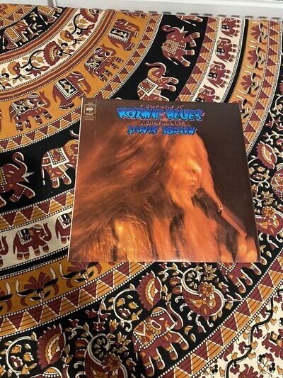 Janis Joplin I Got Dem Ol' Kozmic Blues Again Mama! UK 1969 Vinyl CBS