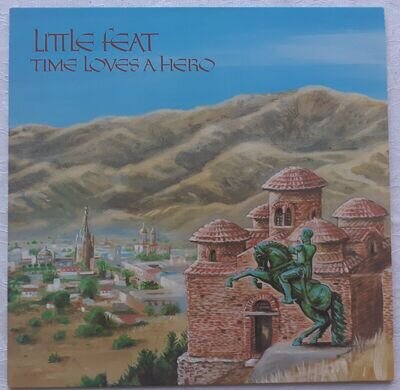 Little Feat Time Loves A Hero Vinyl LP Record Album WB 56349 NM NM