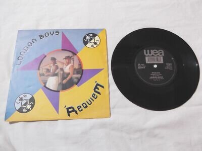 London Boys - Requiem / The Midi Dance &2 Vinyl Record on WEA YZ 345