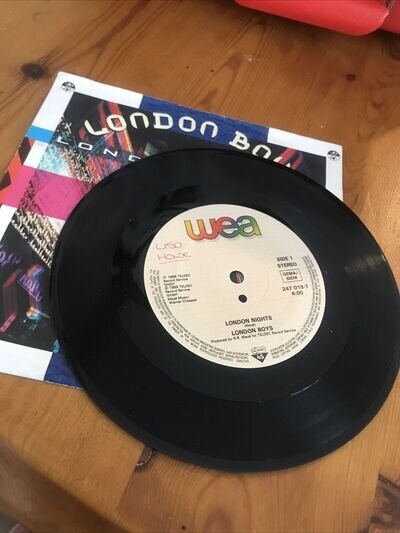 London Boys London Nights 7 Inch Vinyl