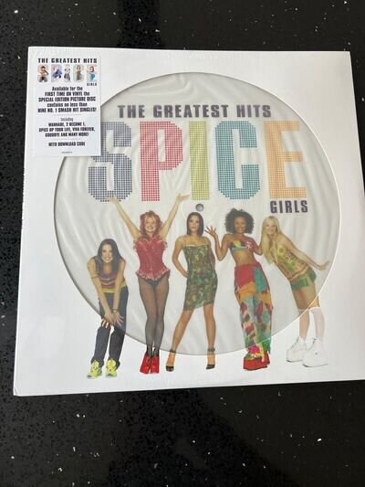 SPICE GIRLS PICTURE DISC LP (THE GREATEST HITS) *NEW/SEALED* VINYL SEALED